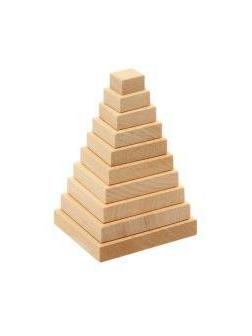 Пирамидка Квадрат, 100х60х60 мм.