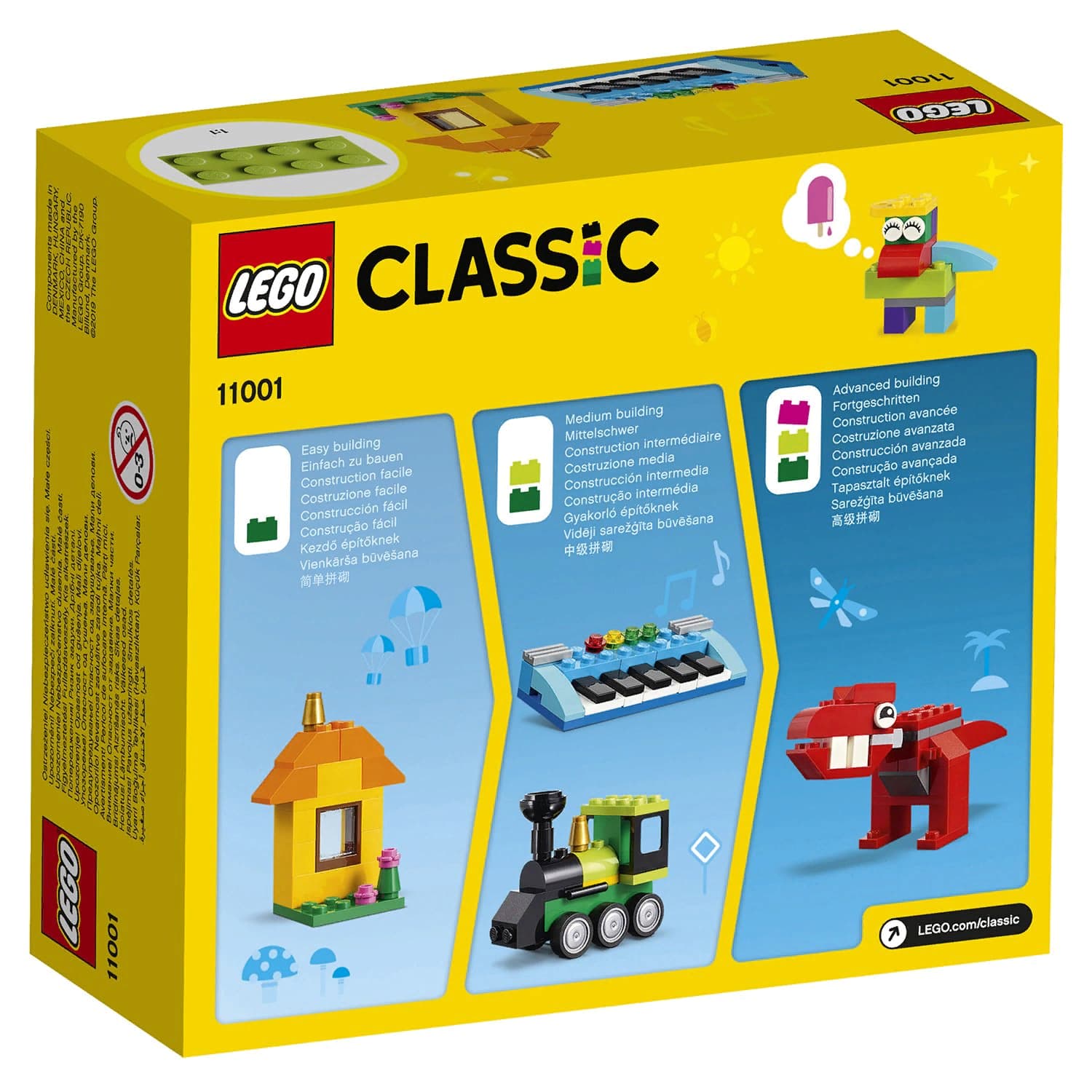 Конструктор LEGO Classic «Модели из кубиков» 11001