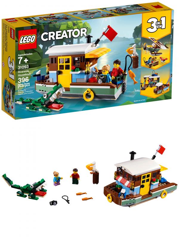 Конструктор LEGO Creator «Плавучий дом» 31093 / 396 деталей