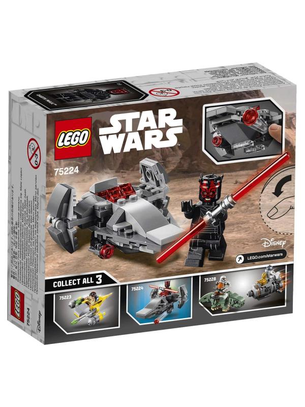 Конструктор LEGO Star Wars Микрофайтеры «Корабль-лазутчик ситхов» 75224