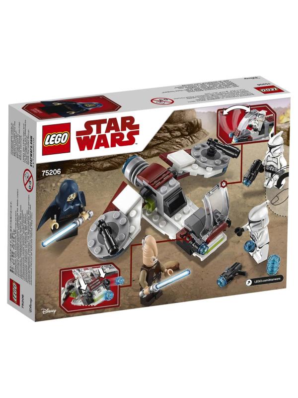 Конструктор LEGO Star Wars 75206 «Боевой набор джедаев и клонов-пехотинцев» 102 детали