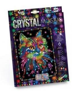 Набор креативного тв-ва Crystal Mosaic Кот