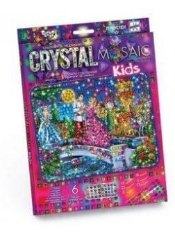 Набор креативного тв-ва Crystal Mosaic Kids Золушка
