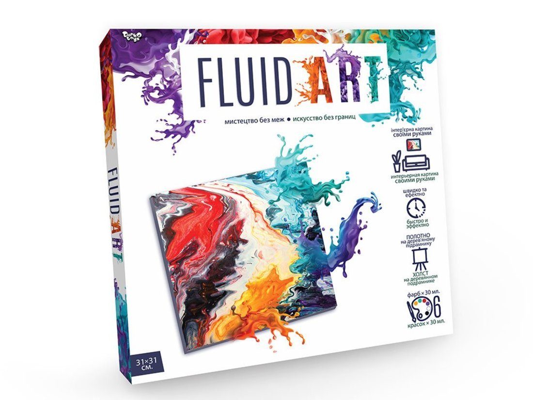 Набор креативного тв-ва Fluid Art, набор №4