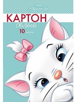 Набор картона белый Кошечка Мари 10л А4ф