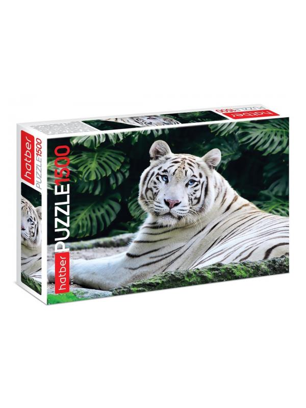 Пазлы 1500 А2ф 670х480мм Белый тигр