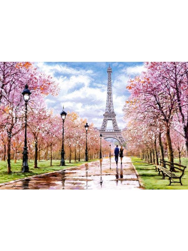 Пазлы 1000 Романтическая прогулка по Парижу