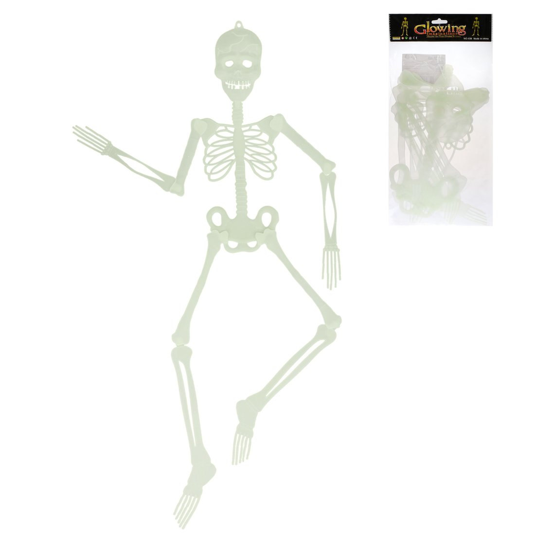 Скелет флуоресцент., 90 см