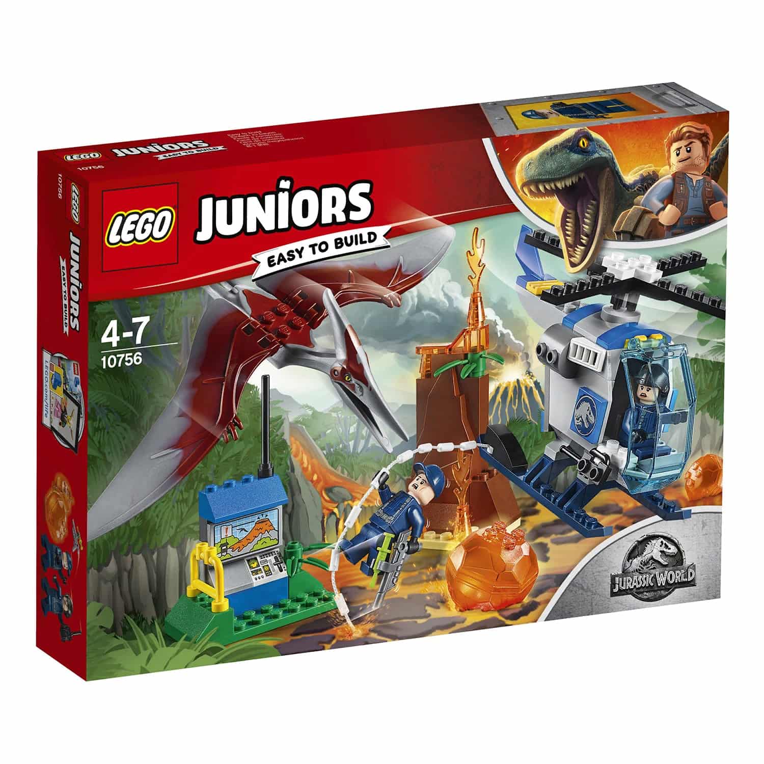Конструктор LEGO Juniors «Побег птеранодона» 10756