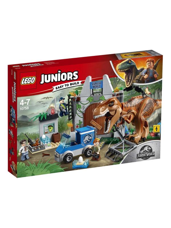 Конструктор LEGO Juniors «Побег Ти-Рекса» 10758