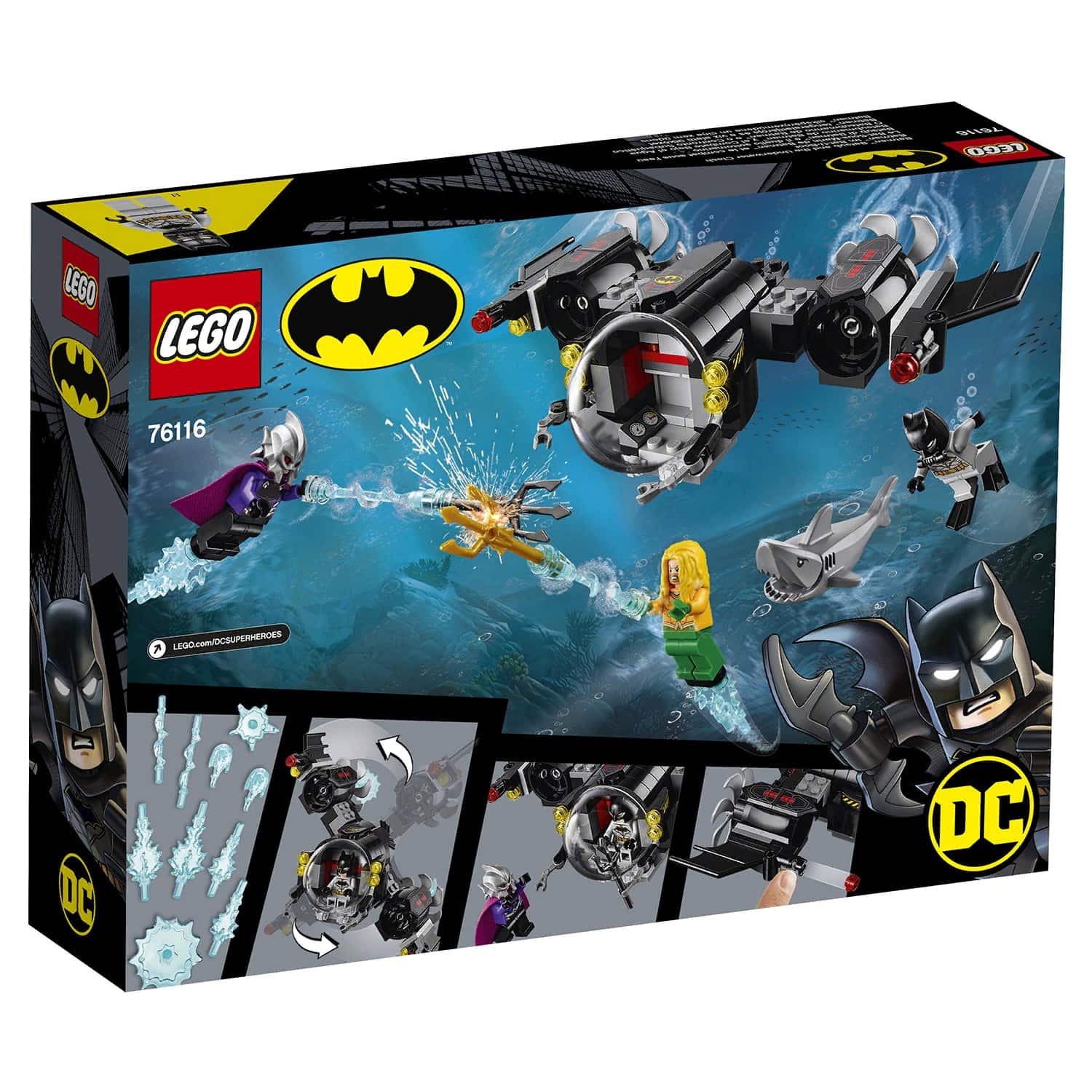 Конструктор LEGO Super Heroes «Подводный бой Бэтмена» 76116