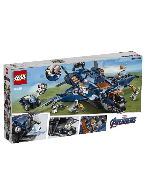 Конструктор LEGO Super Heroes «Модернизированный квинджет Мстителей» 76126