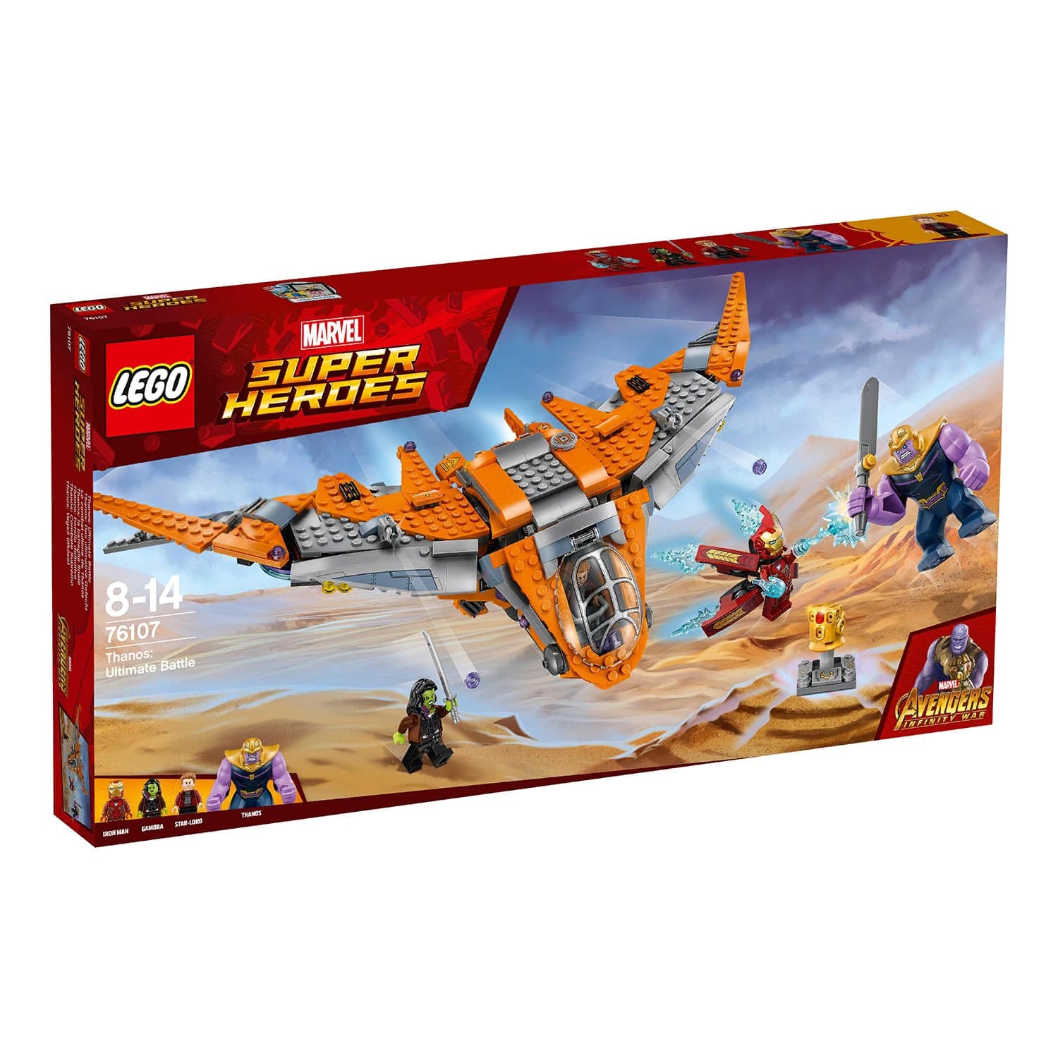 Конструктор LEGO Super Heroes «Танос: последняя битва» 76107