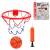 Набор для игры в баскетбол Профи, кольцо металл 23 см, мяч, насос с иглой, крепление, коробка