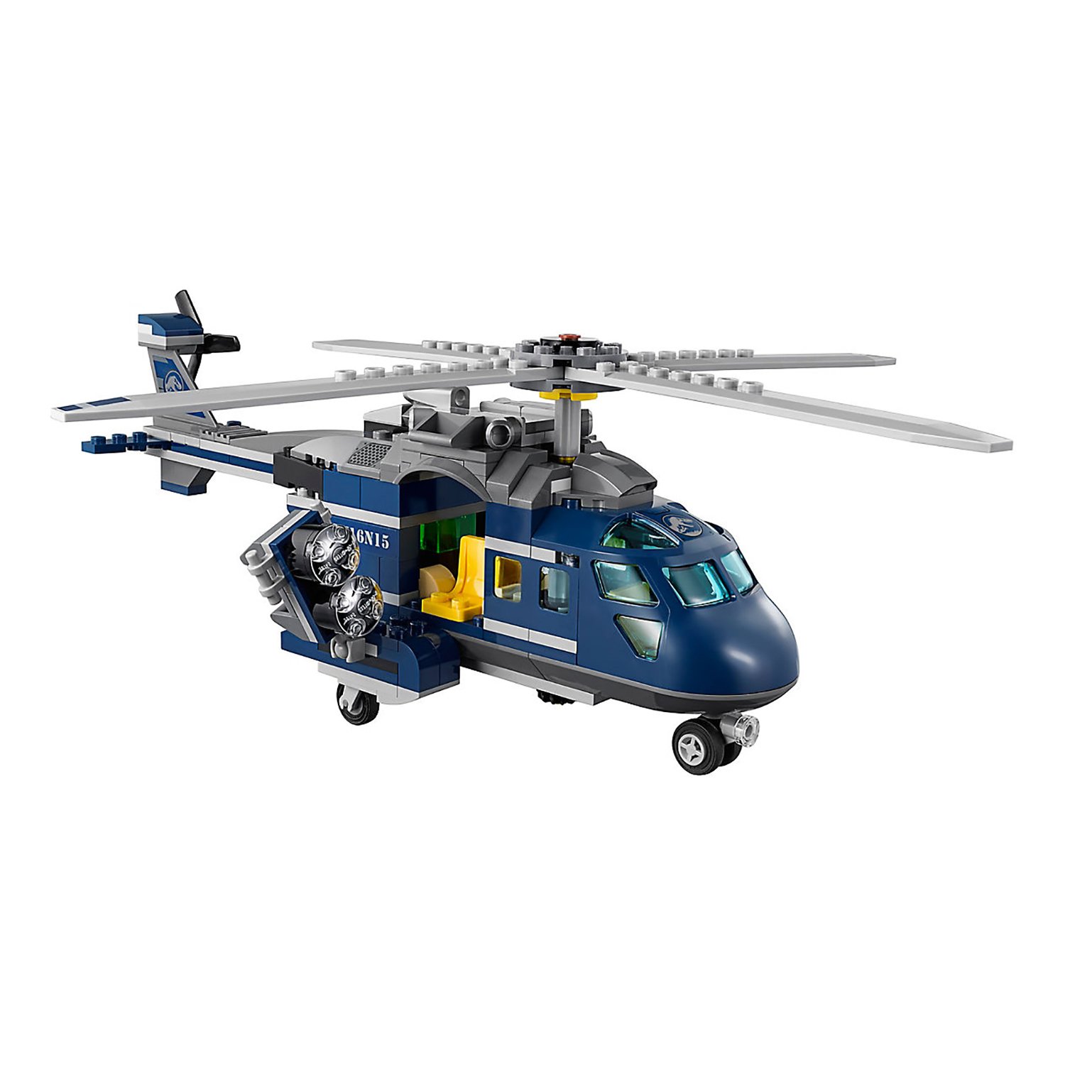 Конструктор LEGO Jurassic World «Погоня за Блю на вертолёте» 75928, 397 деталей