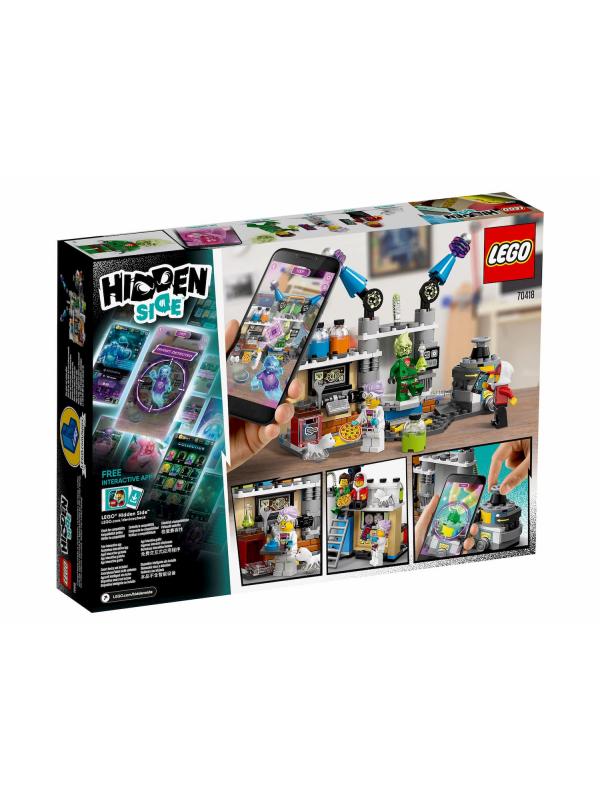 Конструктор LEGO Hidden Side «Лаборатория призраков» 70418, 174 детали