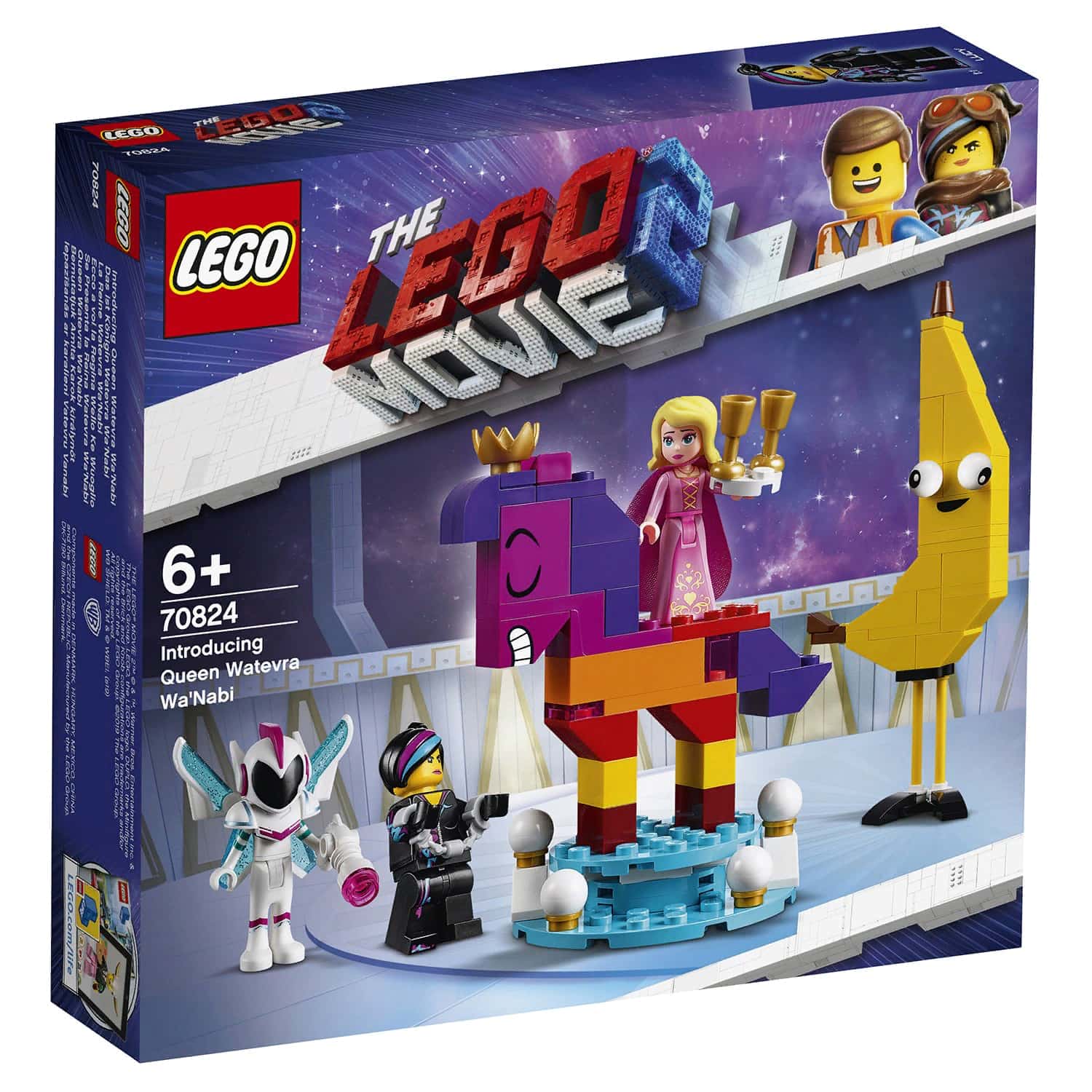 Конструктор LEGO The Movie 2 «Познакомьтесь с королевой Многоликой Прекрасной» 70824