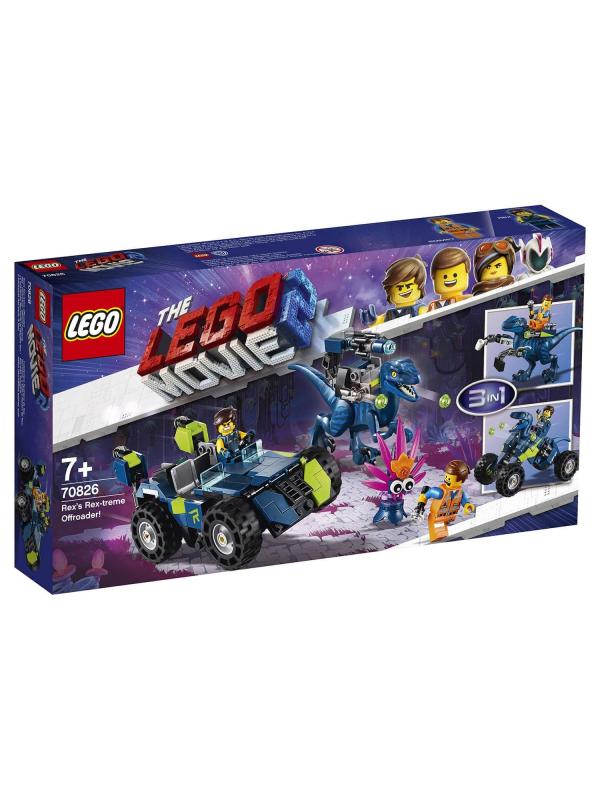 Конструктор LEGO The Movie 2 «Рэкстремальный внедорожник Рэкса» 70826
