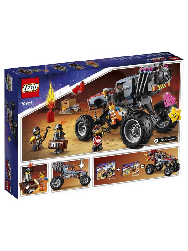 Конструктор LEGO The Movie 2 «Побег Эммета и Дикарки на багги» 70829