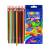 Набор цветных карандашей 24 цвета Морские обитатели