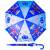 Зонтик детский «Роботы» со свистком, 50 см. 45714 / Синий