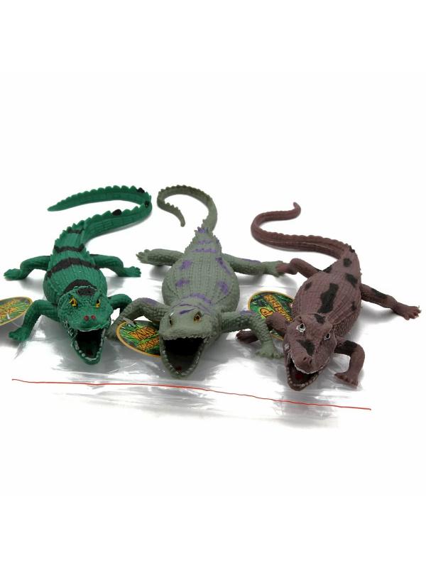 Резиновые фигурки-тянучки Play Smart «Крокодилы» 7206, 33 см.  / 3 шт.