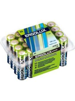 Батар. АА алкалин. Ergolux (LR6 Alkaline BP-24,1.5В)
