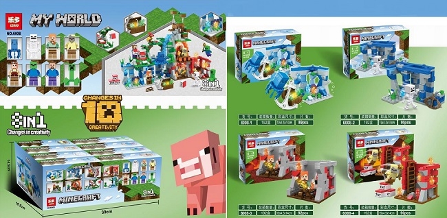 Конструктор 6008 Майнкрафт 