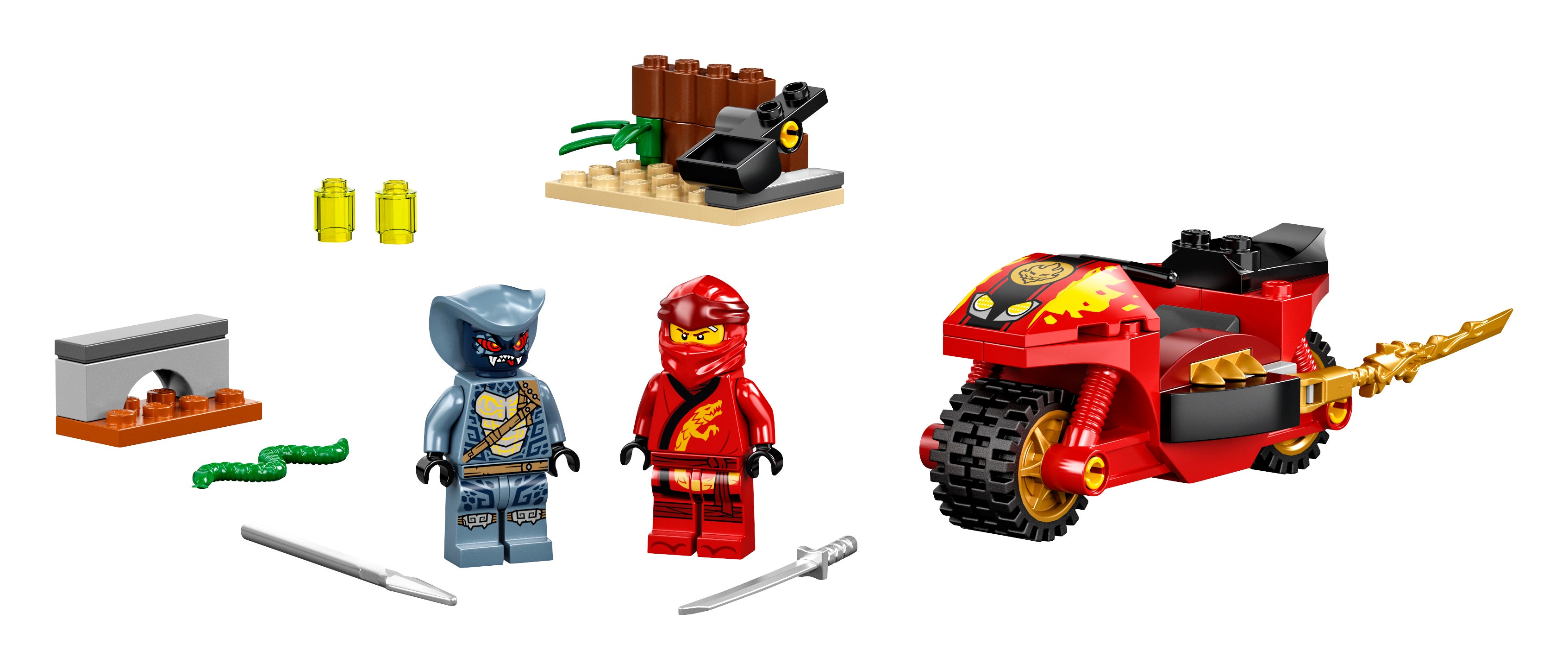 Конструктор LEGO Ninjago «Мотоцикл Кая» 71734 / 54 детали