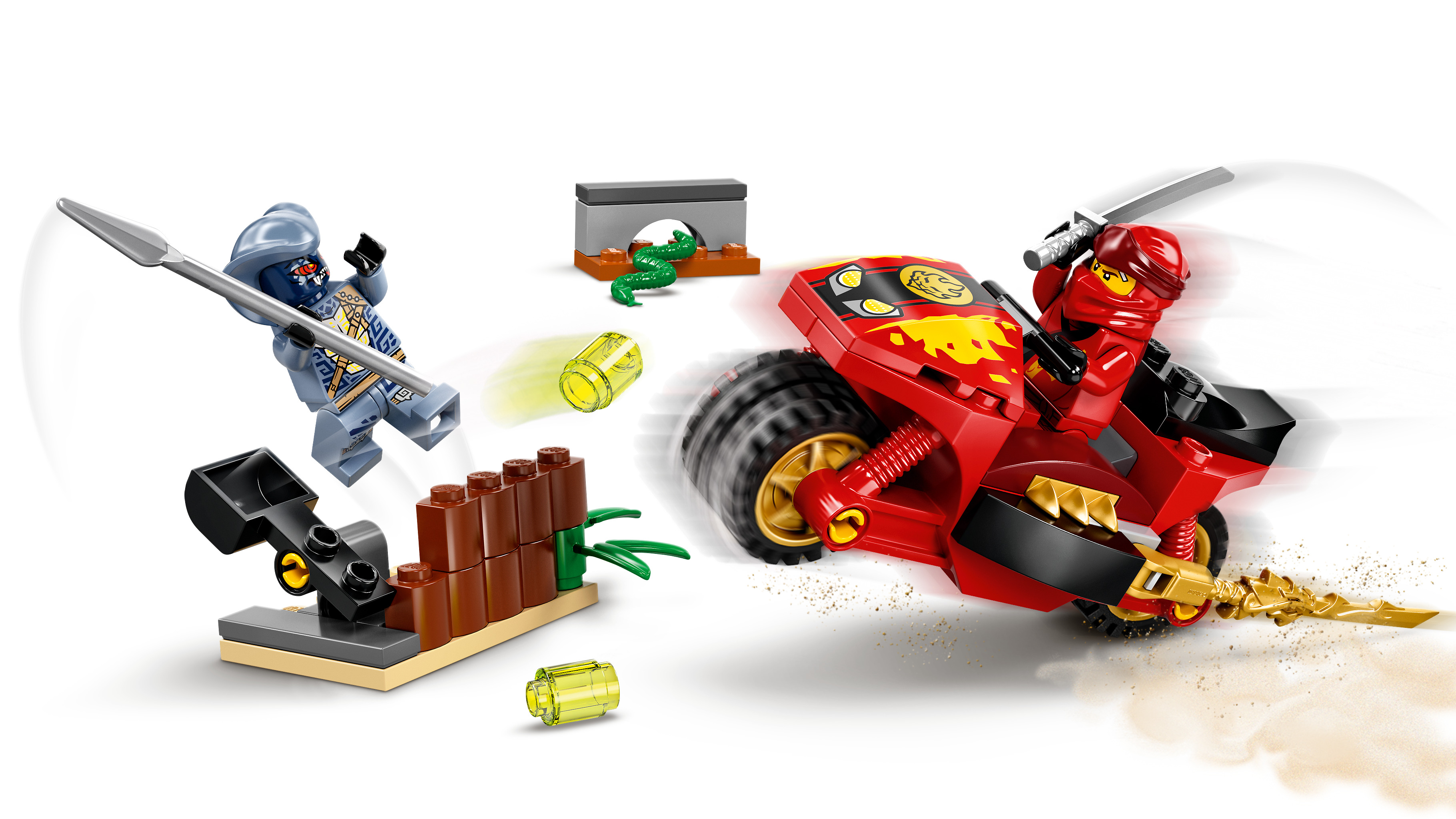 Конструктор LEGO Ninjago «Мотоцикл Кая» 71734 / 54 детали