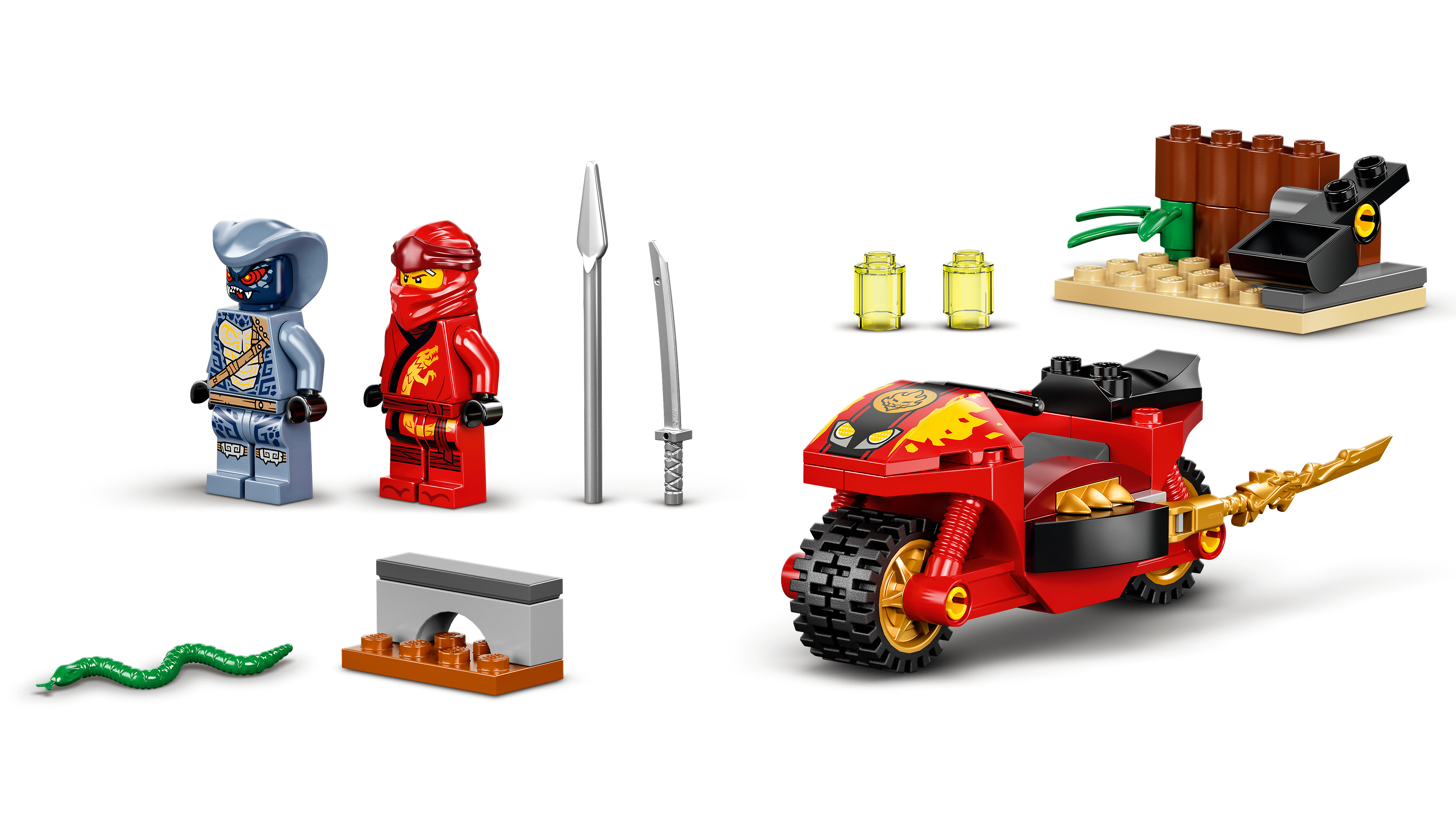 Конструктор LEGO Ninjago «Мотоцикл Кая» 71734 / 54 детали