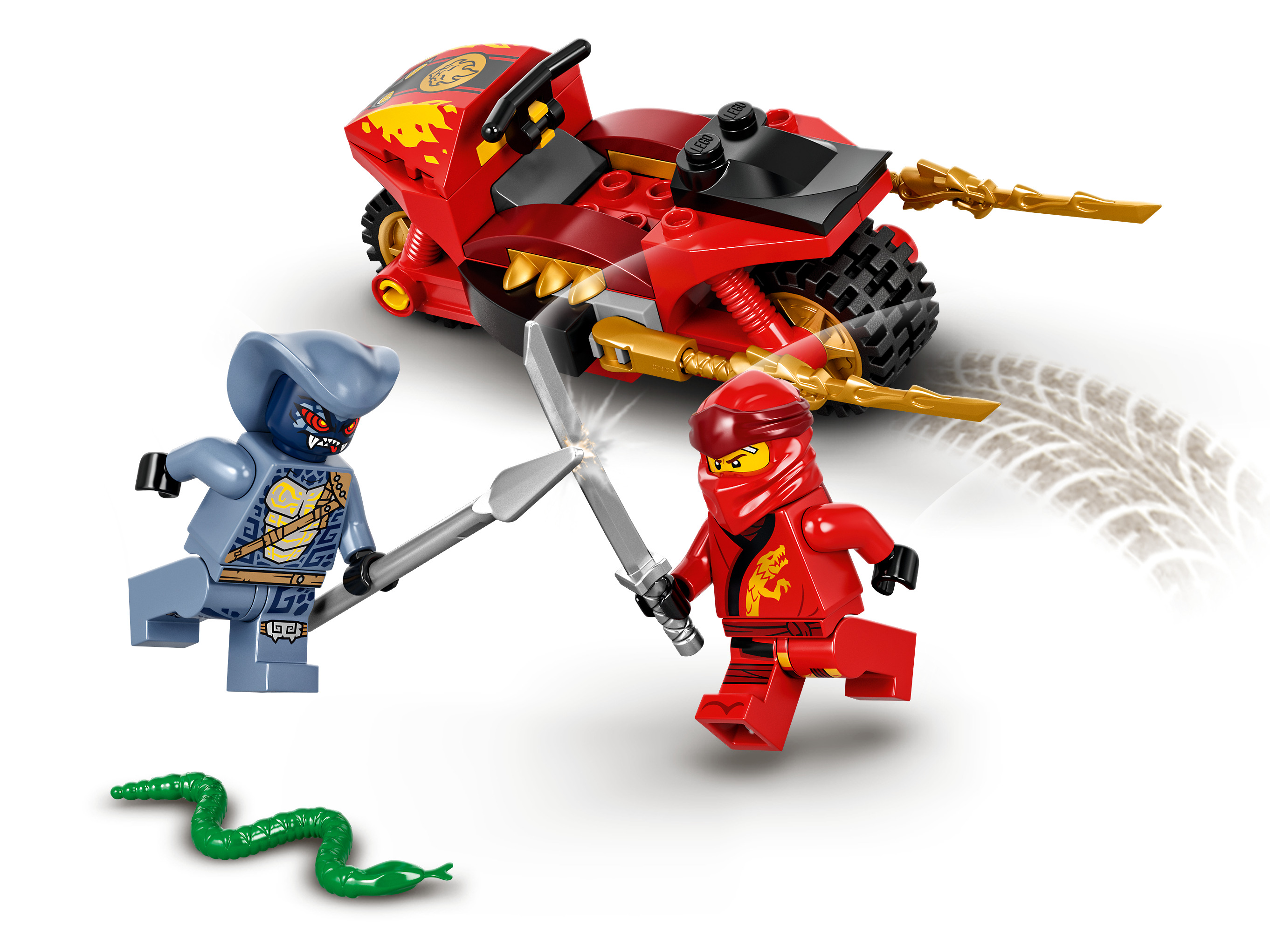 Конструктор LEGO Ninjago «Мотоцикл Кая» 71734 / 54 детали