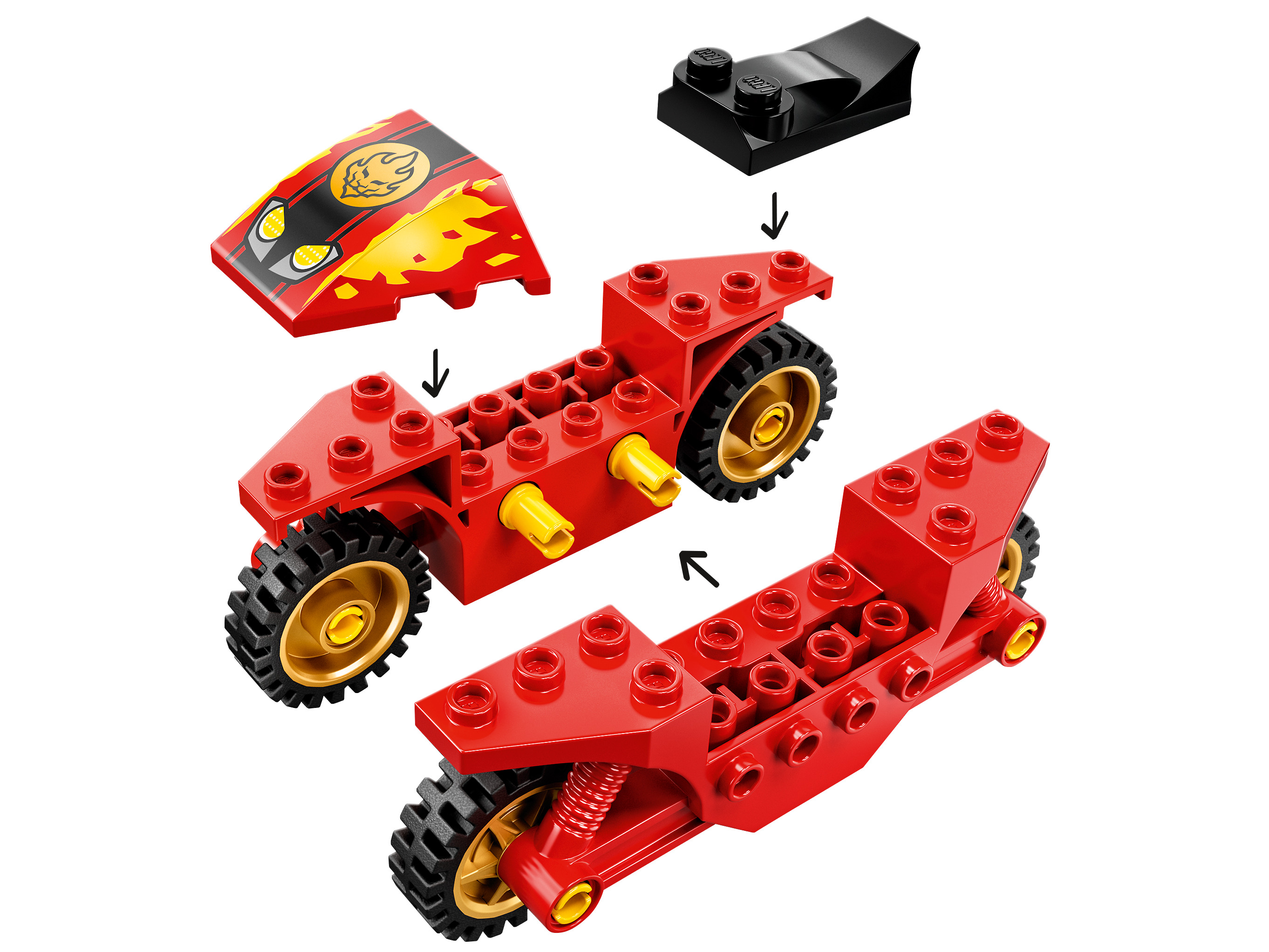 Конструктор LEGO Ninjago «Мотоцикл Кая» 71734 / 54 детали