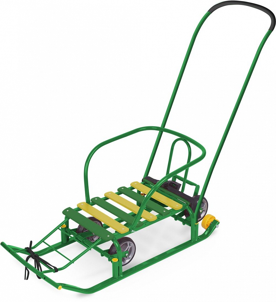 Санки quot;Тимка 5 Универсал+quot; (зеленый каркас)