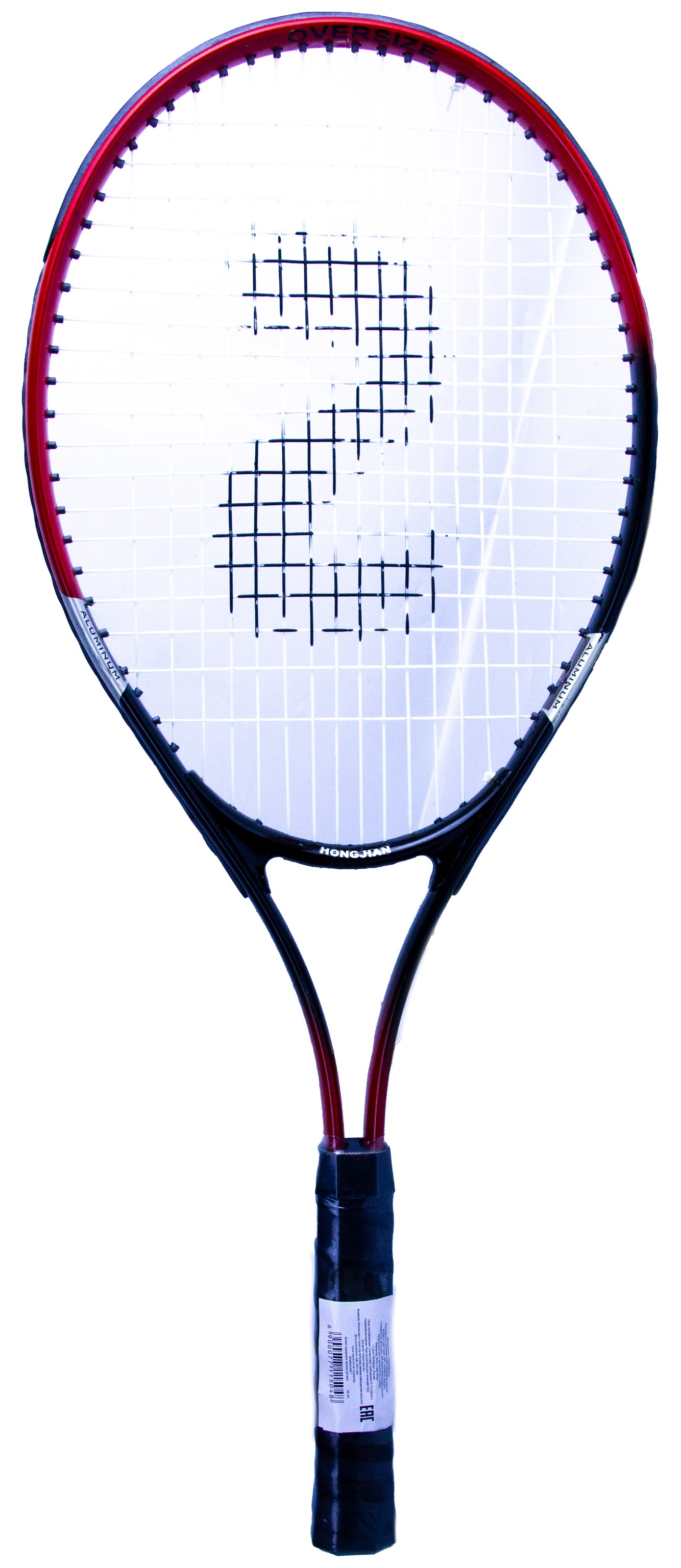 Ракетка Bosaite для большого тенниса в чехле, 11504KCH / красно-черный