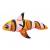 Надувная игрушка-наездник quot;Рыба-клоунquot; с ручками, 157х94см