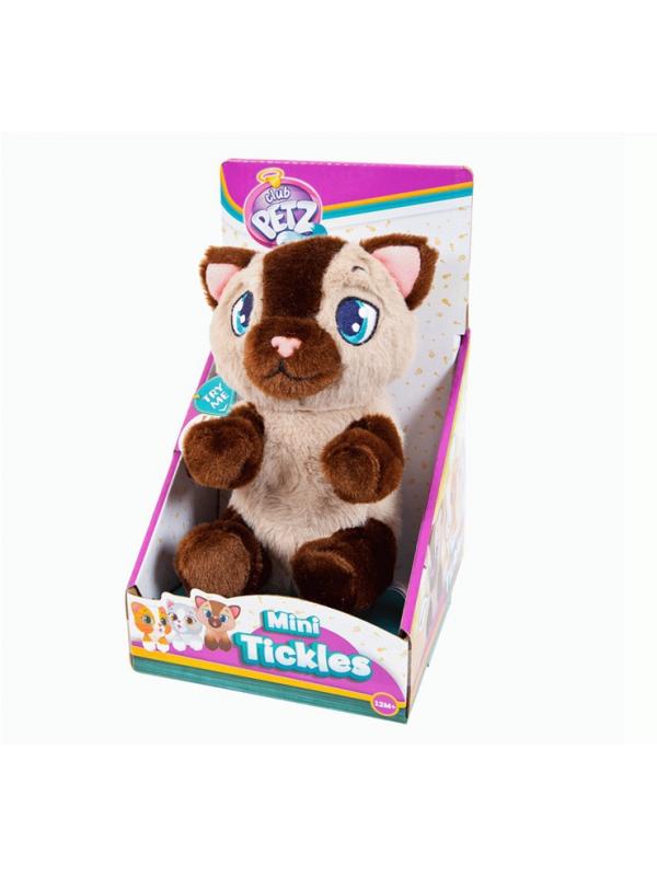 Игрушка интерактивная IMC Toys Club Petz Котенок интерактивный (бежево-коричневый) со звуковыми эффектами, шевелит лапками если почесать животик