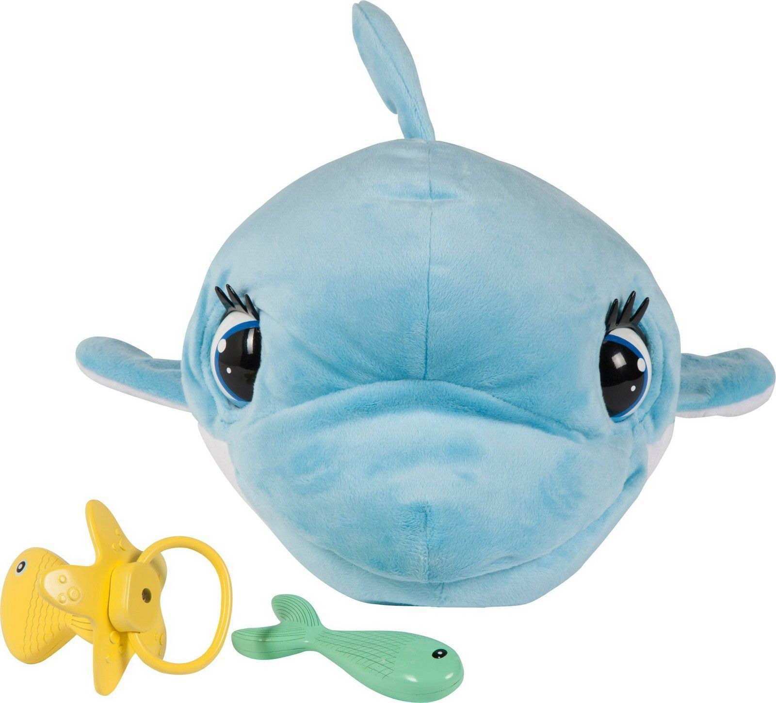Игрушка интерактивная IMC Toys Club Petz Дельфин BluBlu интерактивный, со звуковыми эффектами, шевелит глазами и ртом, можно его кормить и уложить спа