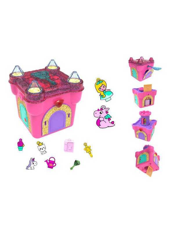 Волшебная шкатулка с секретами Funlockets. Заколдованный замок. Разгадай загадки замка и освободи принцессу! Подберите ключики к дверцам и найдите сек