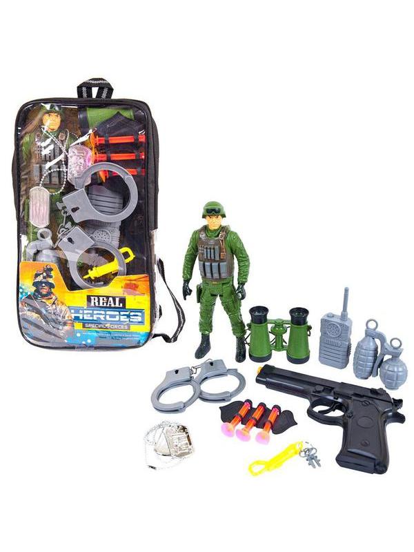 Набор игровой военный в рюкзачке