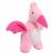 Мягкая игрушка Abtoys Dino Baby Динозаврик розовый, 19см