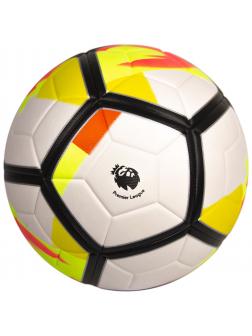 Мяч футбольный «Premier League» Т08045 / Бело-желтый