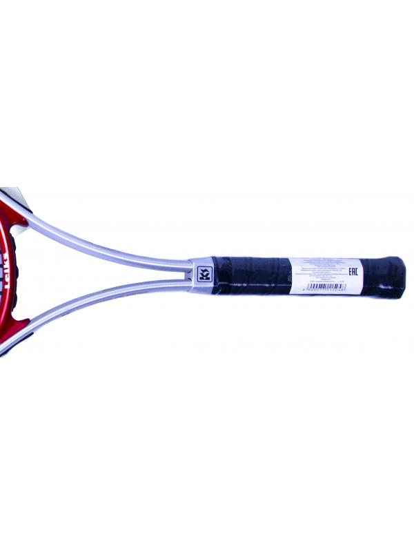 Ракетка Bosaite для большого тенниса в чехле, 11504KS / красный-серый