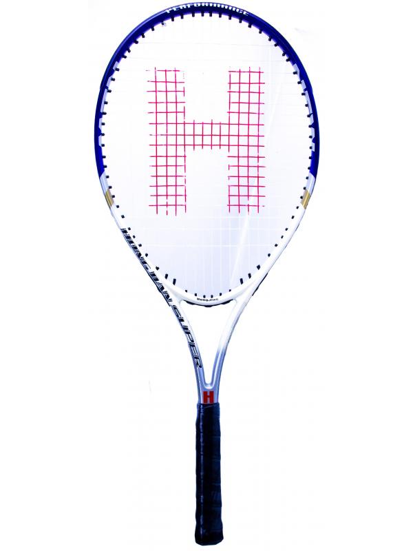 Ракетка Bosaite для большого тенниса в чехле, 11504SZS / синий-белый