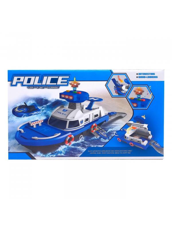 Игрушечный катер «Police» со световыми и звуковыми эффектами / 660-A246