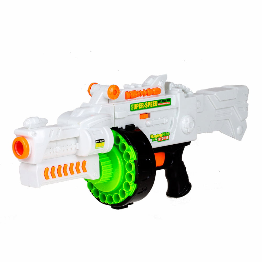 Детский бластер-пулемет Zecong Toys «Blaze Storm» с мягкими пулями / 7019