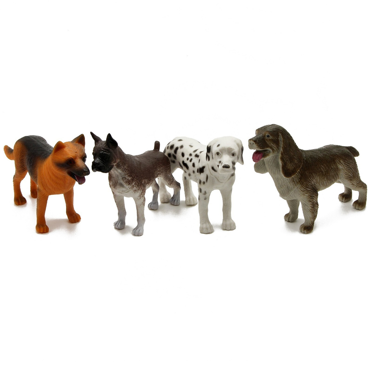 Фигурки-игрушки домашних животных «Собаки разных пород» 9823 Pets 6-8 см. / 8 шт.