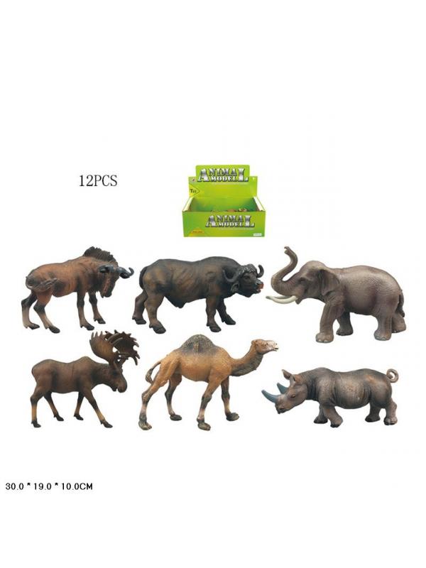 Набор разнообразных диких животных Q9899-229 / 12 шт.