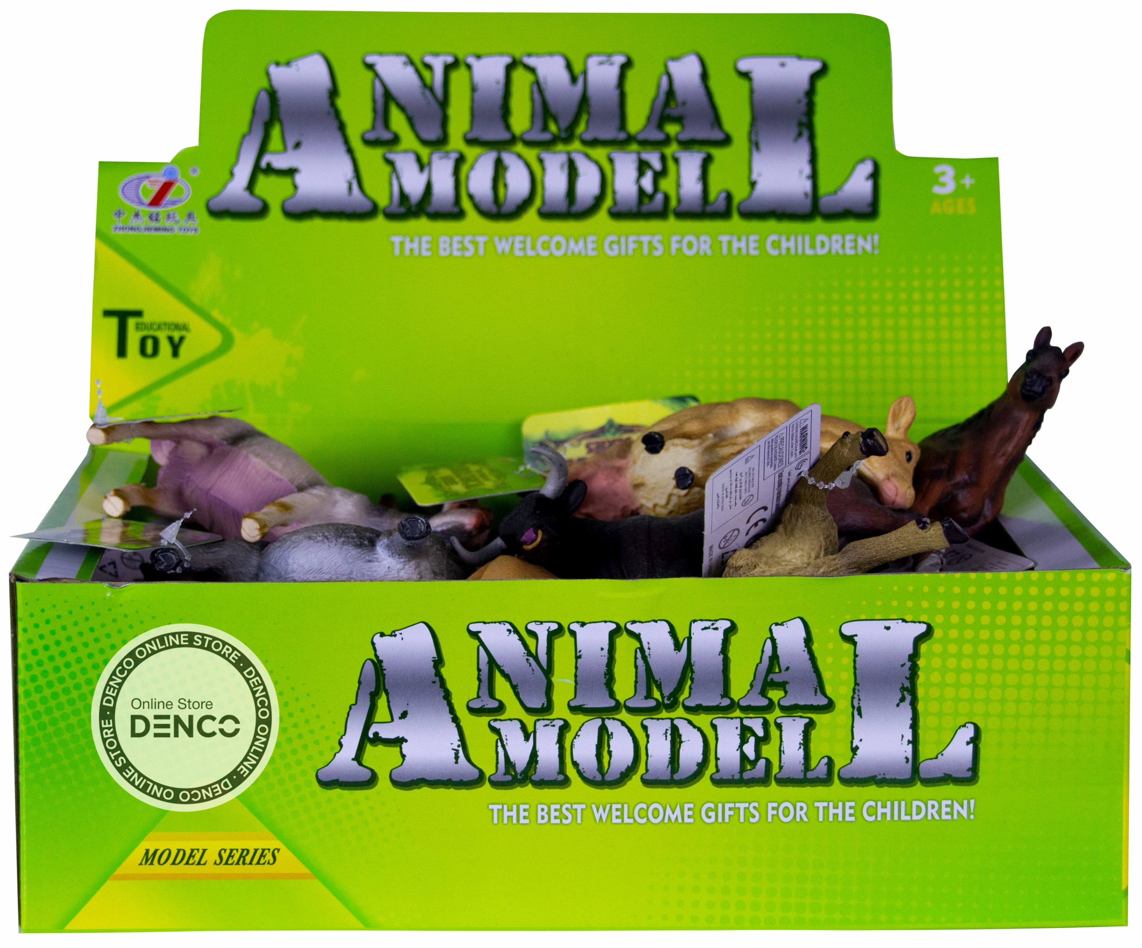 Фигурки животных «Домашние животные с фермы» Q9899-279 Animal Model 10-12 см. / 6 шт.