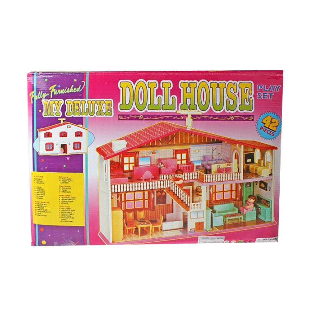Дом для кукол «Doll House» 987F, с мебелью / 42 дет.